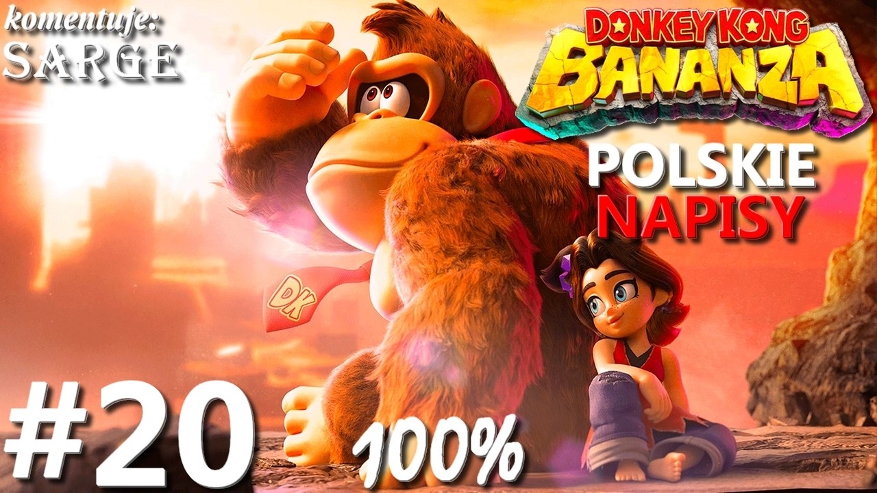 Zagrajmy w Donkey Kong Bananza PL (100%) odc. 20 - Jaskinia Mroźnopasiasta