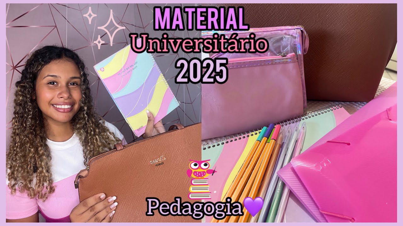 MEU MATERIAL UNIVERSITÁRIO 2025- Faculdade de Pedagogia💜