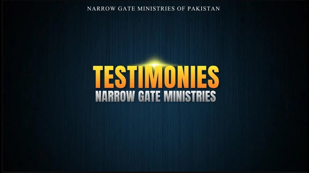 Friday Meeting Testimonies l Narrow Gate Ministries of Pakistan 09-01-2026 Chunk 02