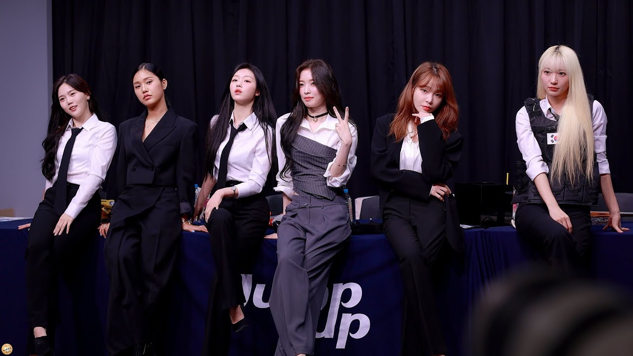 241027 정장마이걸 (OH MY GIRL) - 'Classified' 마지막 팬사인회 포토타임, 마무리 인사 직캠 @스페이스 학동