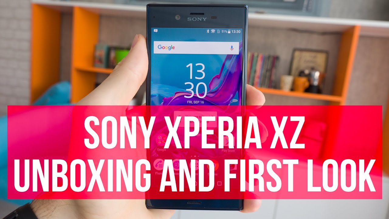 Sony Xperia XZ unboxing and first look