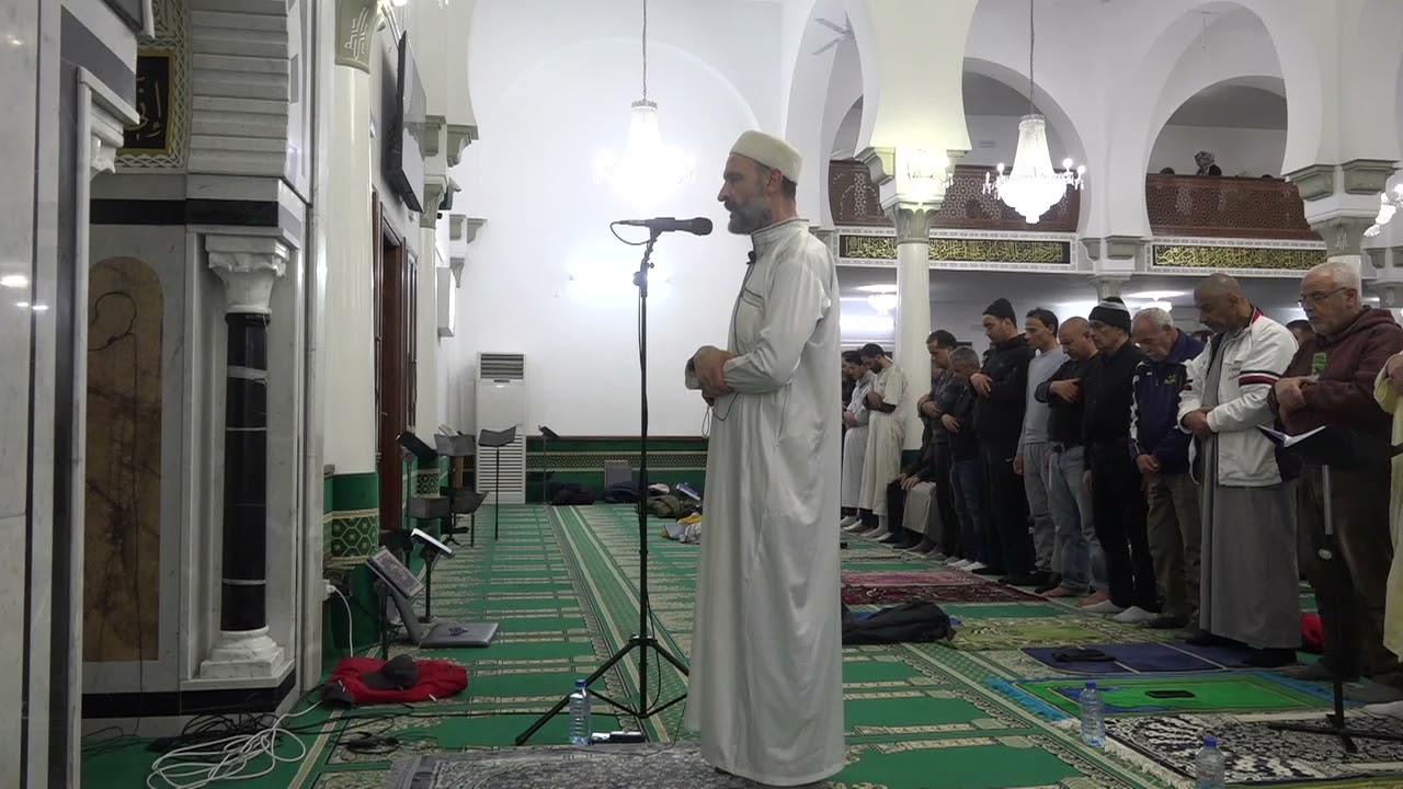 الدكتور حامد حباشة في صلاة التراويح ليلة 1 رمضان 1447ه