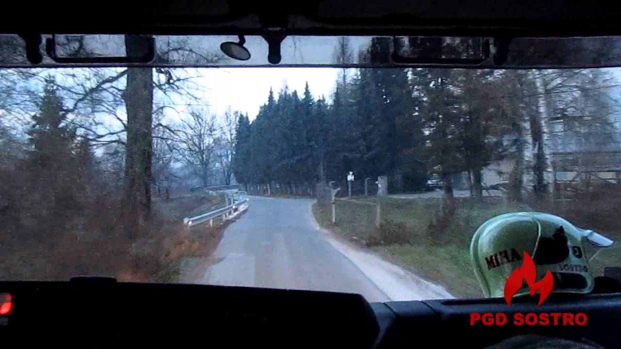 PGD Sostro - Intervencija (požar vejevja) [9. 12. 2013]