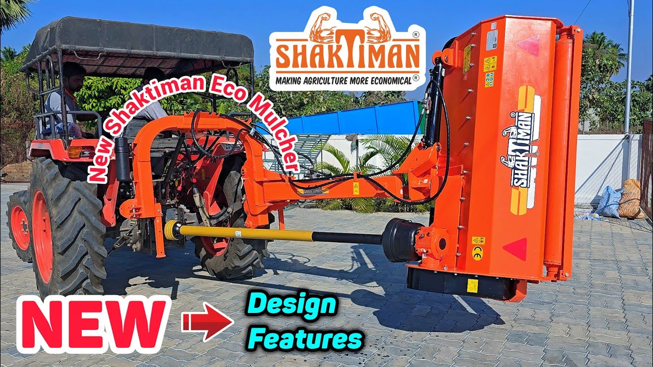 New Shaktiman Rotary Mulcher ECO Launch | New Design and extra features  | Agriculture INDIA