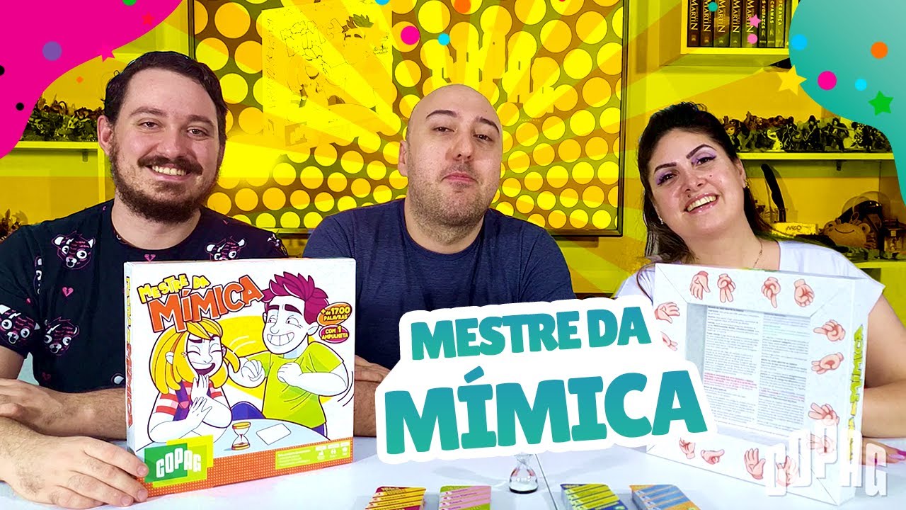 Aprenda a brincar com o Jogo Mestre da Mímica | HappyTube