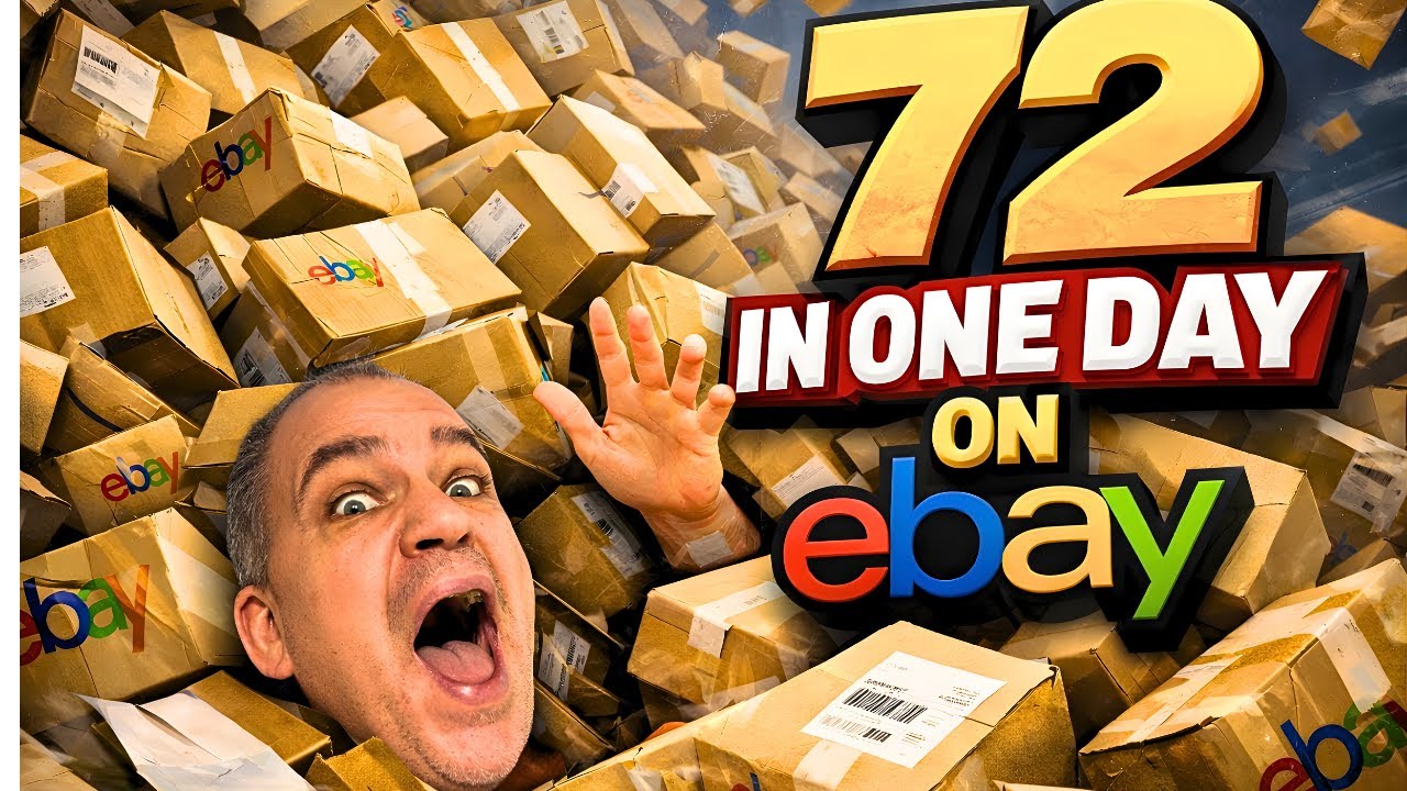This Wasn’t Luck… 72 Items Sold on eBay in One Day
