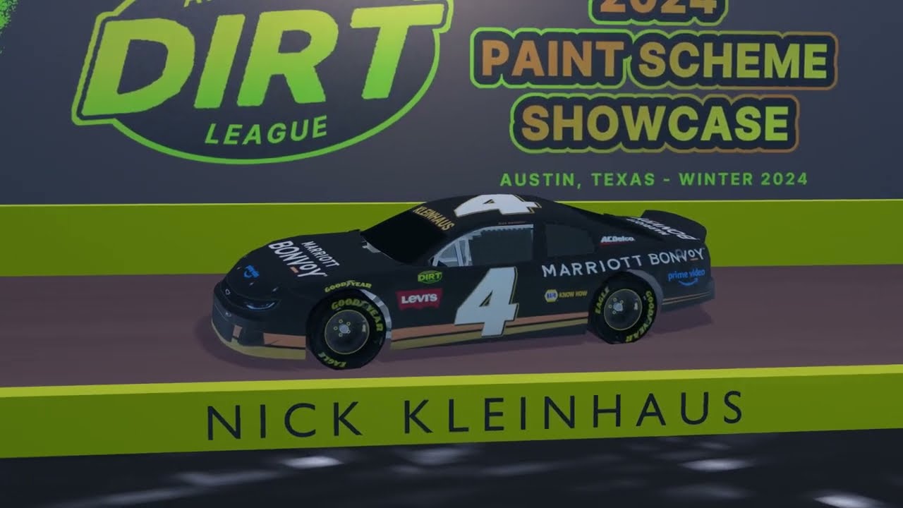 4 Marriott Bonvoy Chevy - Nick Kleinhaus | American Dirt League by Jet's Racing Designs