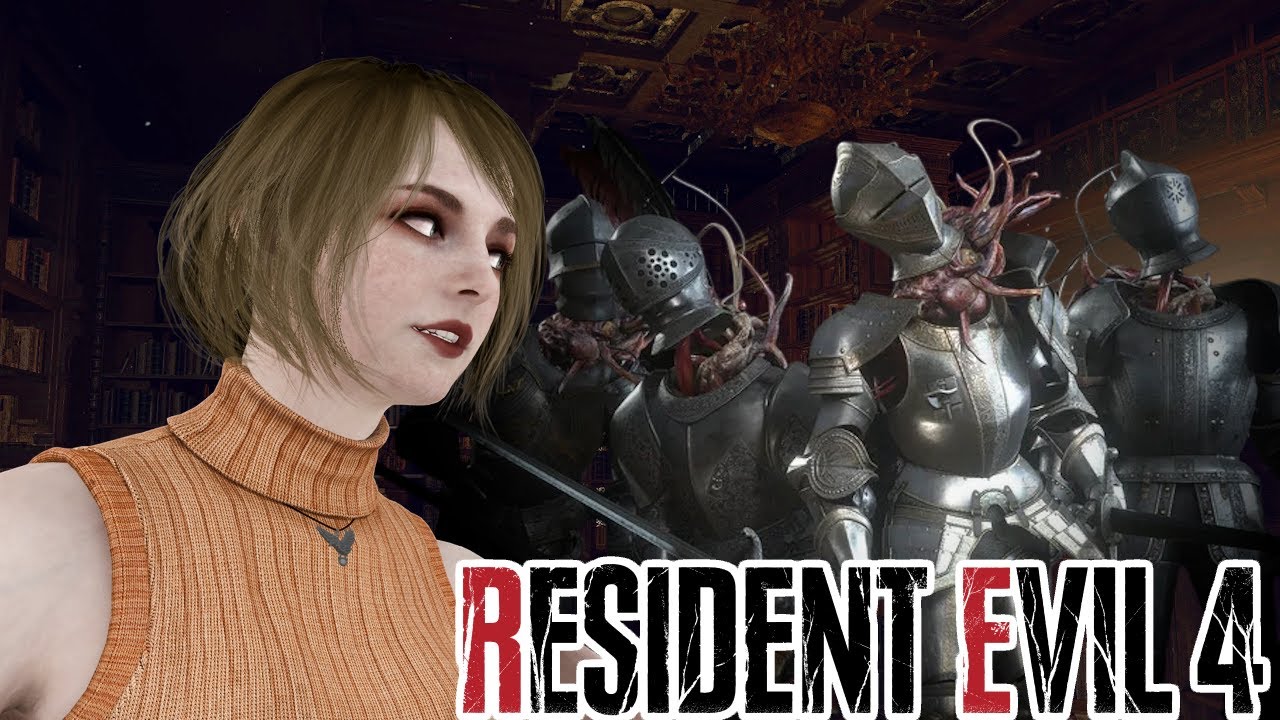 Playing as ASHLEY! - Resident Evil 4 - [5]
