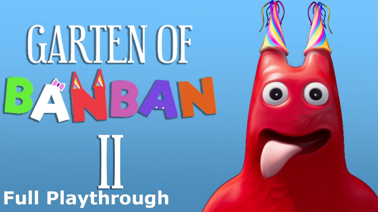 Garten Of Banban 2 (Full Playthrough)