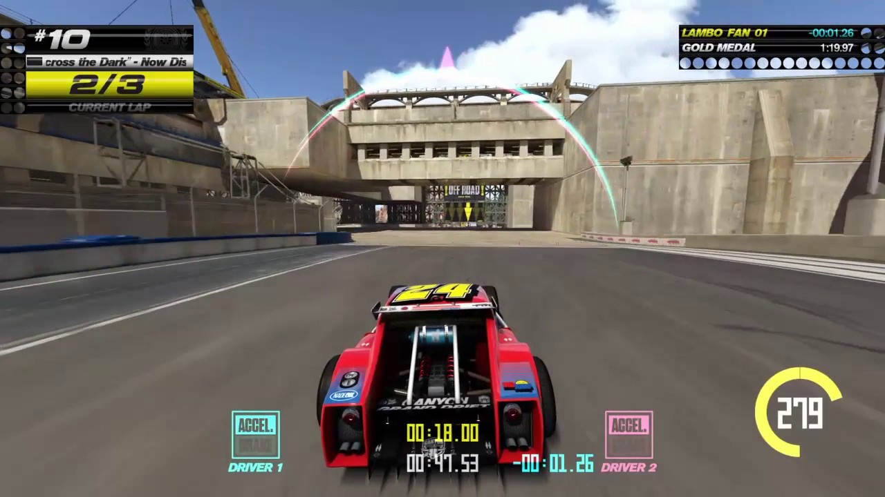 Trackmania Turbo 2 Player Gameplay