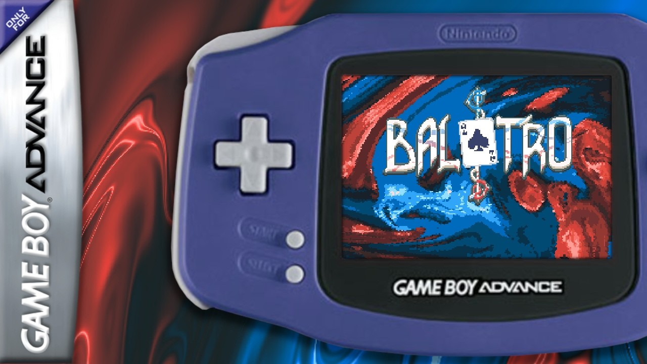 Как мы перенесли Balatro на GBA