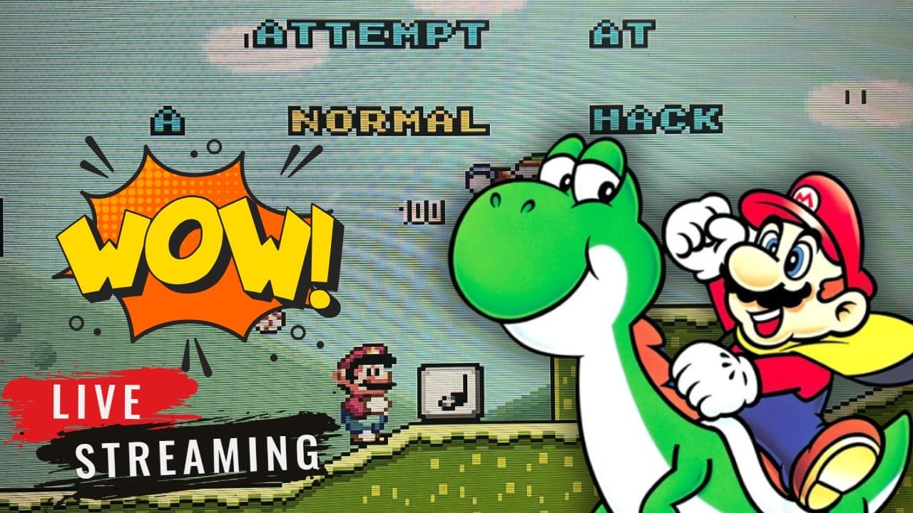 Super Mario World “Attempt At A Normal Hack” | Kaizo Creator Tries a Normal Mario Hack?!