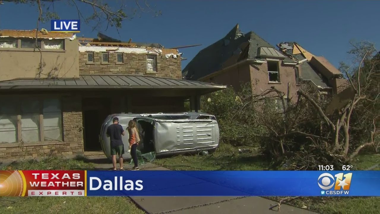 Preston Hollow Hard Hit By Tornado