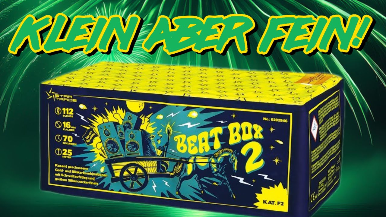 Startrade Beatbox 2 | 112 Schuss | 16mm | F2 | Kann man mal machen! 🙌