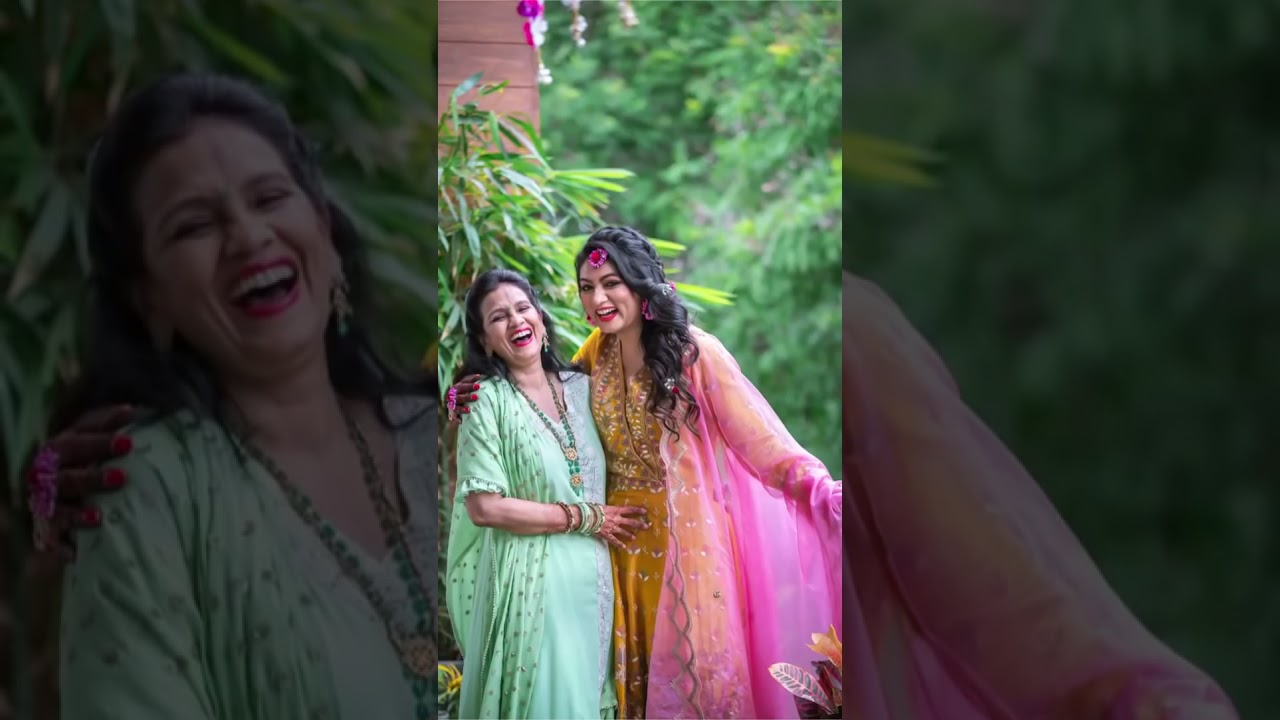 Serial actress ashmitha wedding memories    #Ashmithakarnani #Shorts
