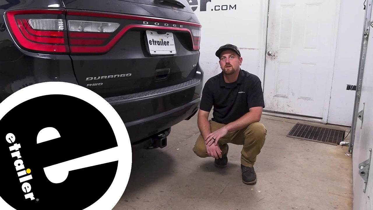 DIY Install: etrailer Trailer Hitch Receiver on your 2017 Dodge Durango