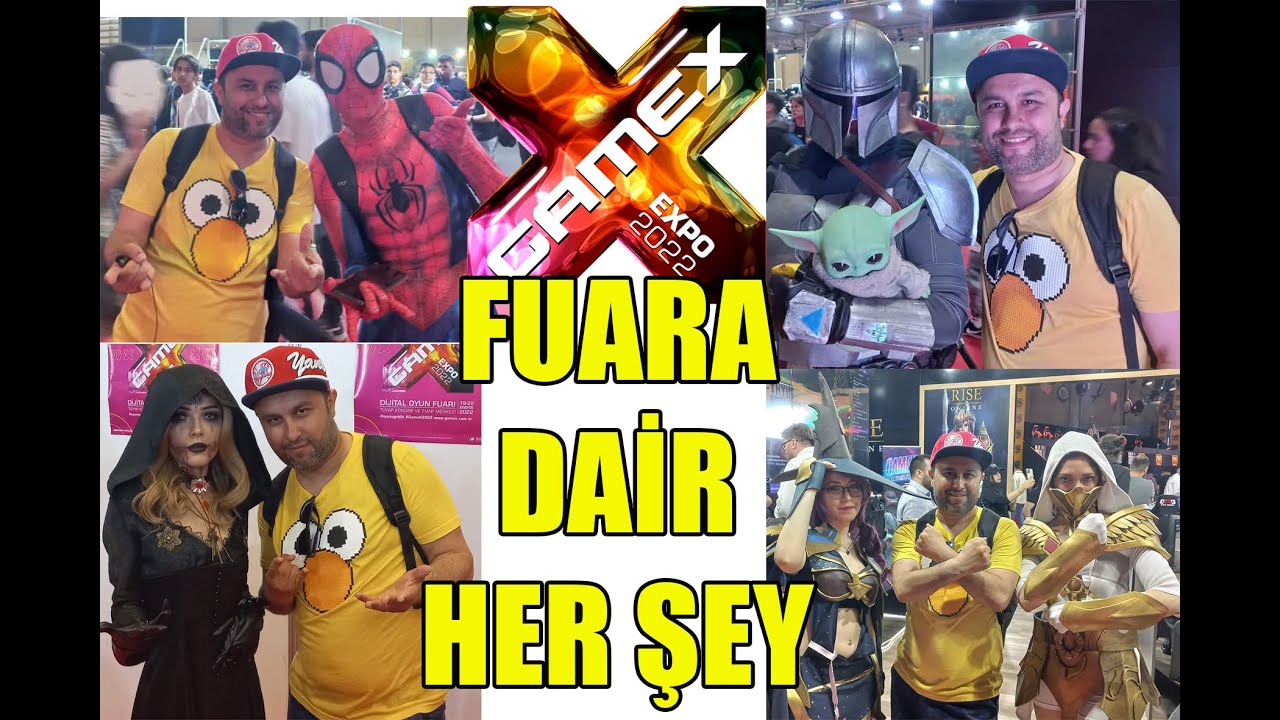 Gamex Oyun Fuarını Gezdim | Cosplay Tasarımcıları ile Sohbet