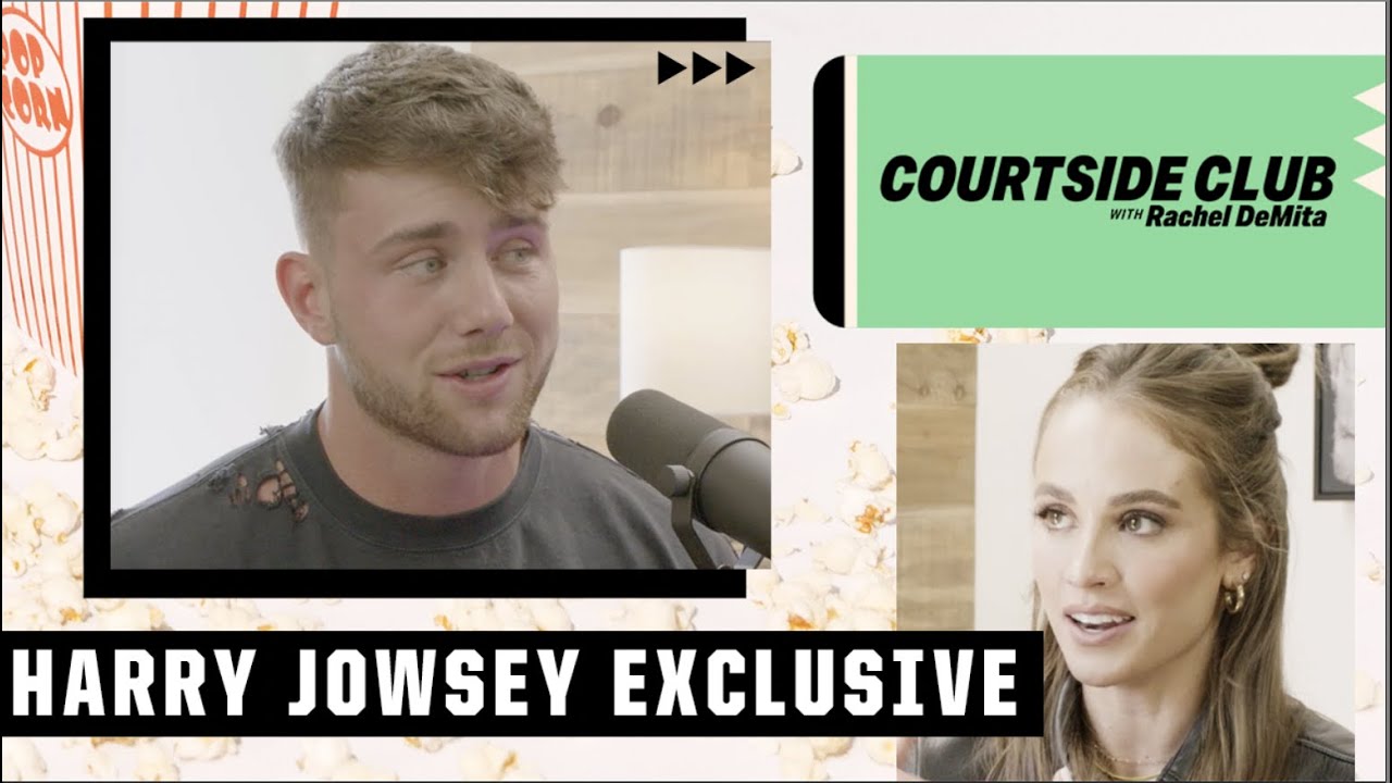 Harry Jowsey on becoming The Bachelor & why the NFL is boring 🤯 | Courtside Club w/ Rachel DeMita