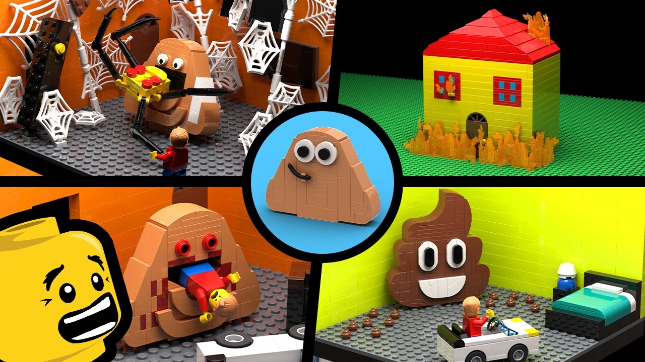 LEGO Pou and Bou's Revenge Playsets (All Endings)