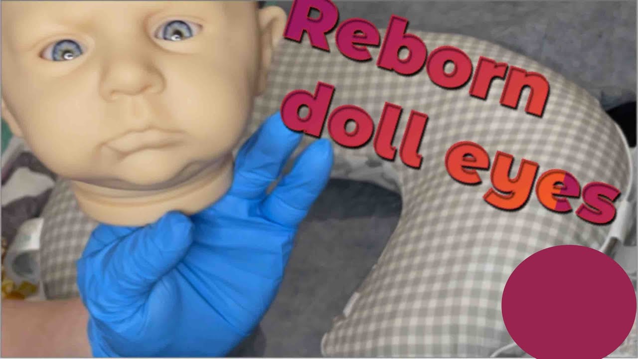 Reborn doll eyes 👀 acrylic and glass eyes