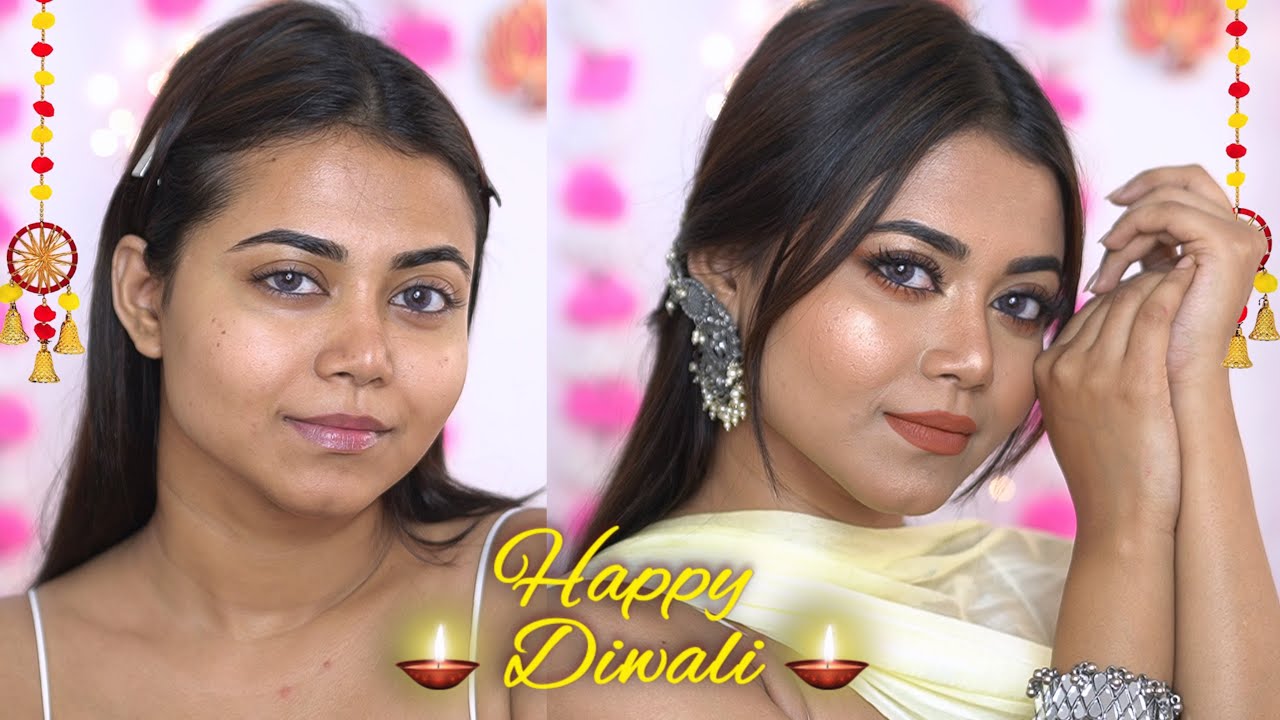 Teenager&rsquo;s Special Universal Diwali Makeup Look✨🪔✨step by step