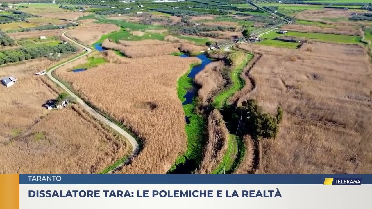 Taranto.  Dissalatore Tara: le polemiche e la realtà.