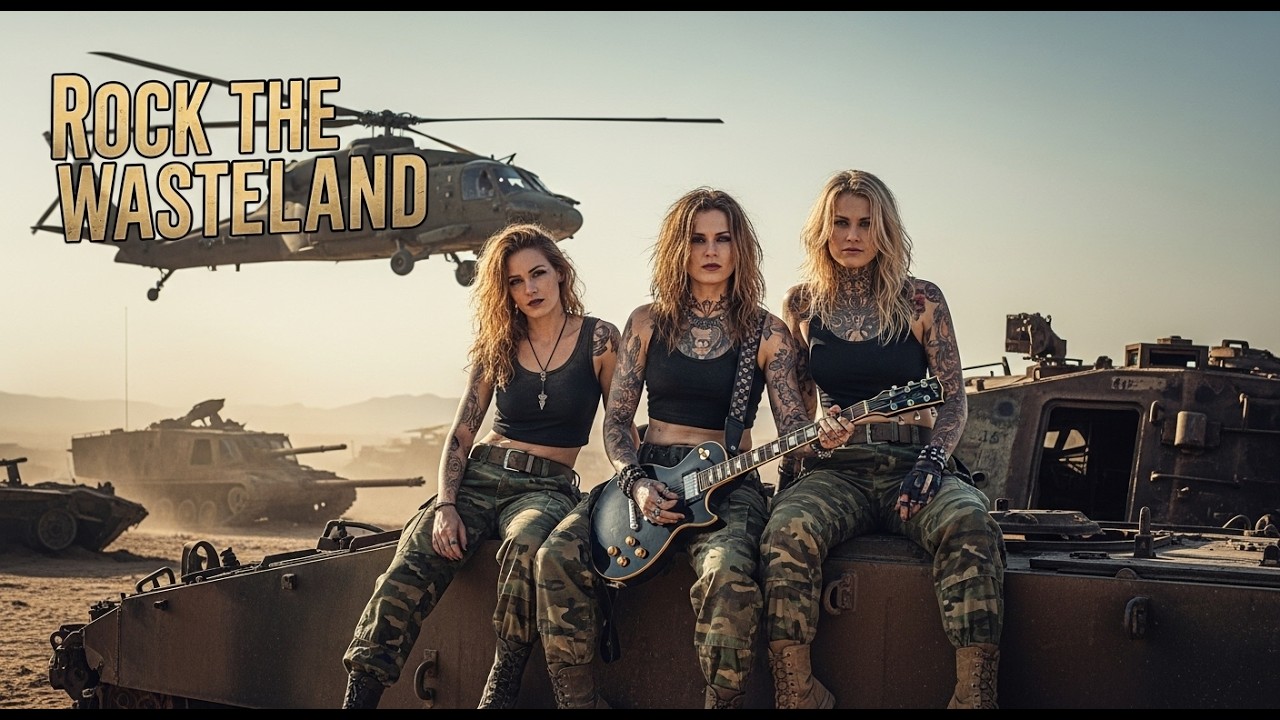 In a Field of Rust, They Played Freedom #FreedomRock #Scrapyard #Cinematic