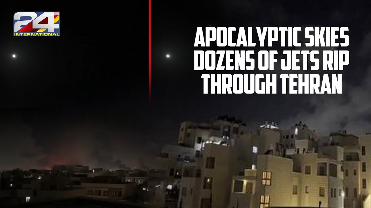 Israeli Strikes Rock Tehran as Iran Launches Missiles Toward Tel Aviv