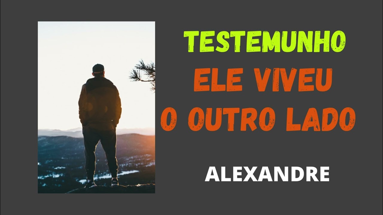 TESTEMUNHO DE QUEM VIVEU O OUTRO LADO  - ele foi embora e arrumou OM