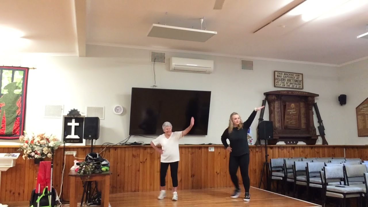Gentle Aerobics. Sweet Caroline. Neil Diamond.