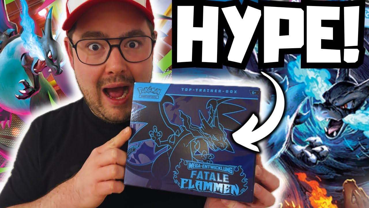 HYPE! Ich &ouml;ffne die TOP TRAINER BOX von Pok&eacute;mon FATALE FLAMMEN! 🔥