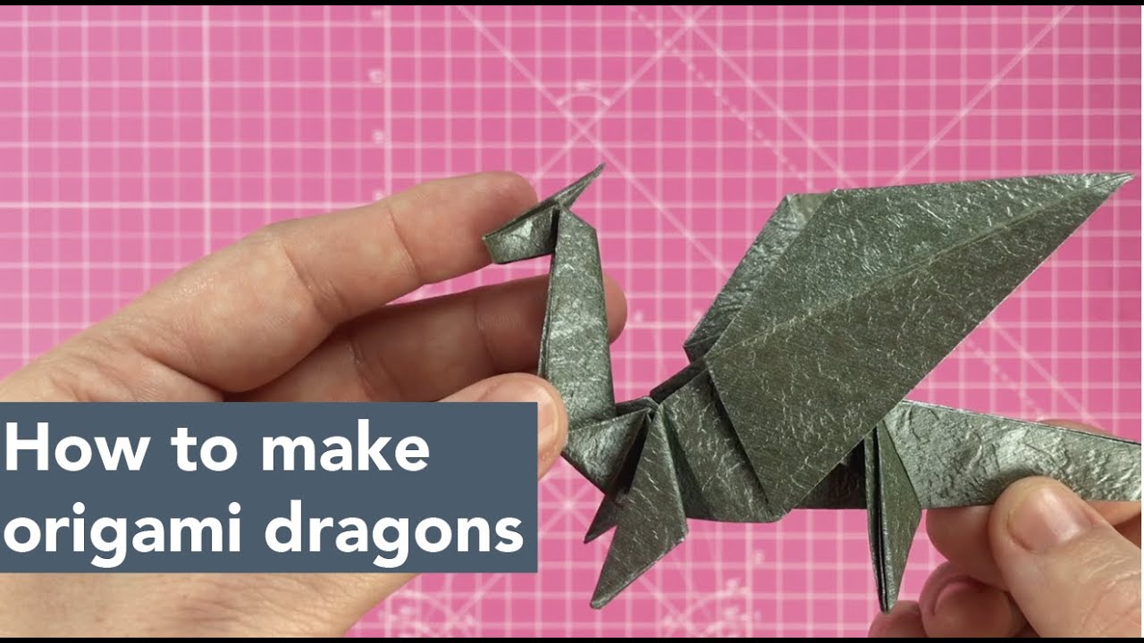 How to make an origami dragon