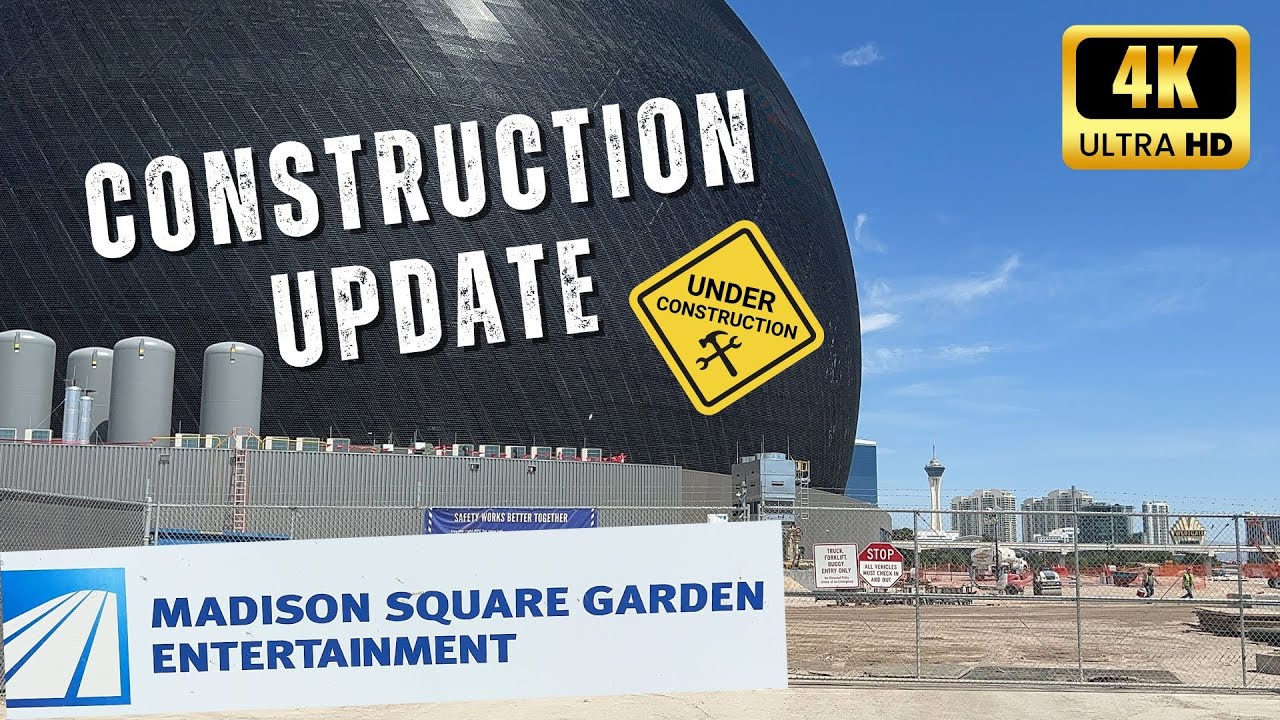 Unbelievable Construction in Vegas! Witness MSG Sphere at Venetian Resort! Massive New Vegas Venue