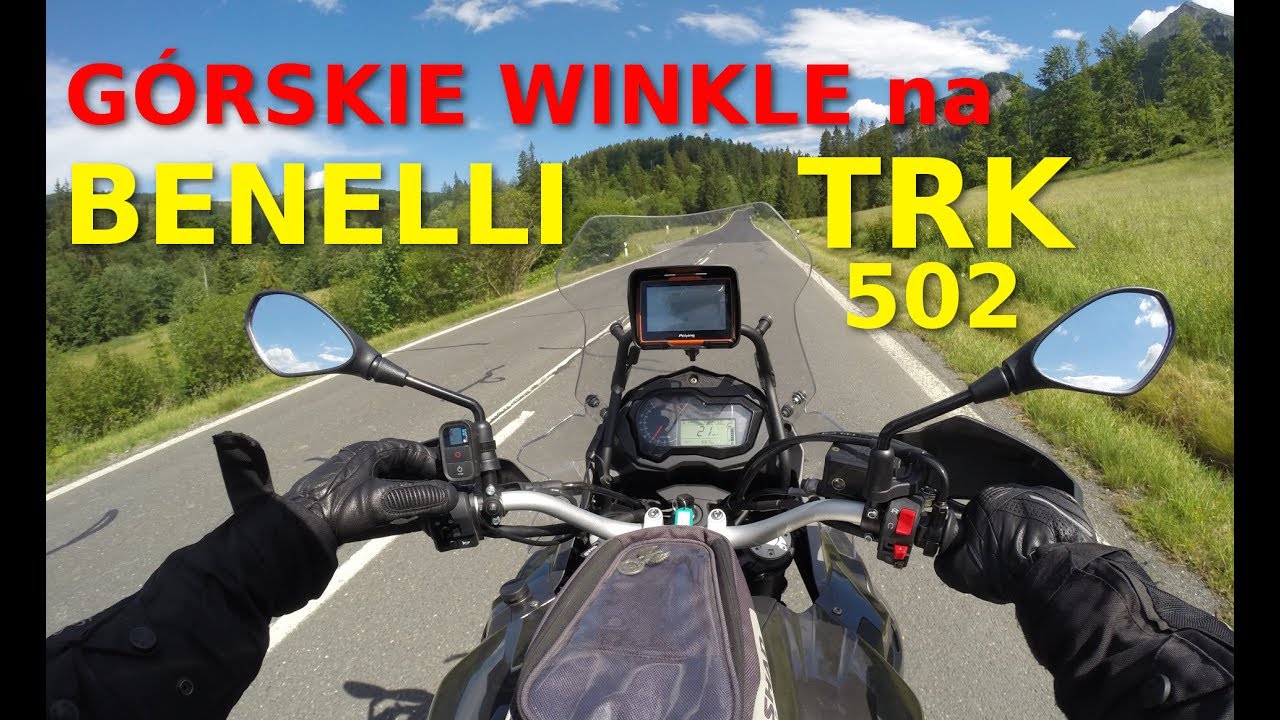 Benelli TRK 502 na g&oacute;rskich winklach :)
