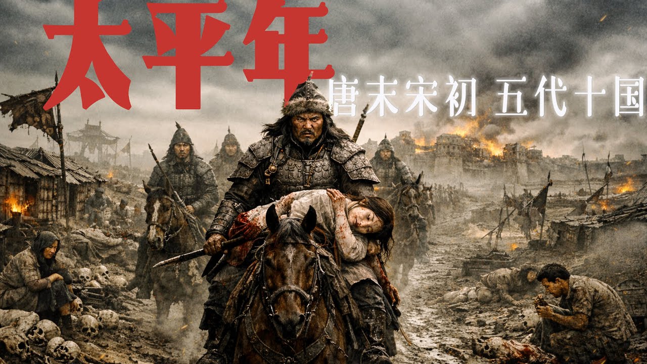 從公元880唐末黃巢之亂開始，經五代十國，止於公元979年北宋滅北漢。這一百年歷史，見證了人性的極致扭曲和底線的全面崩塌。這最不願回憶的一段歷史一口氣講完。