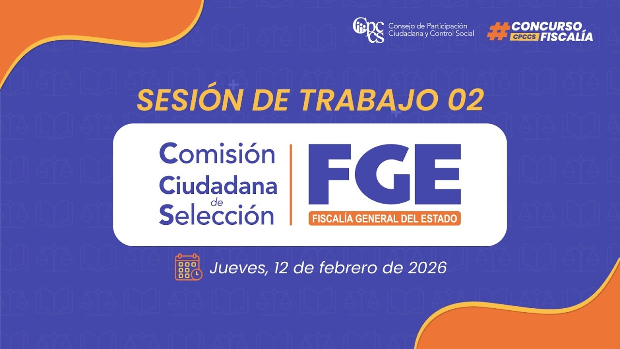 Reunión de Trabajo No. 002-CCS-FGE 12-02-2026