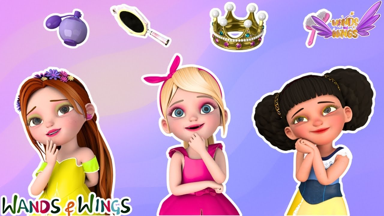 Magical Princess Dress-Up👑 | This Is the Way + Swimming Song | Fun Learning for Kids | Wands & Wings