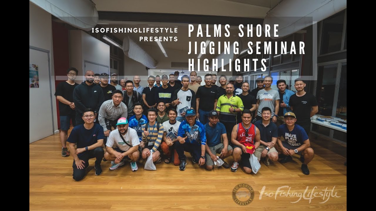 Highlights from the shore jigging presentation by Junichi Numata from Palms Japan.