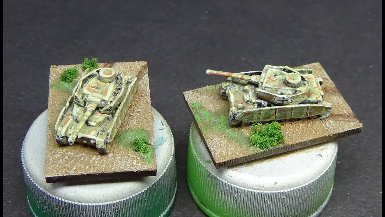 Unboxing Some 2D6 6mm Armour And Some Painted 6mm Armour