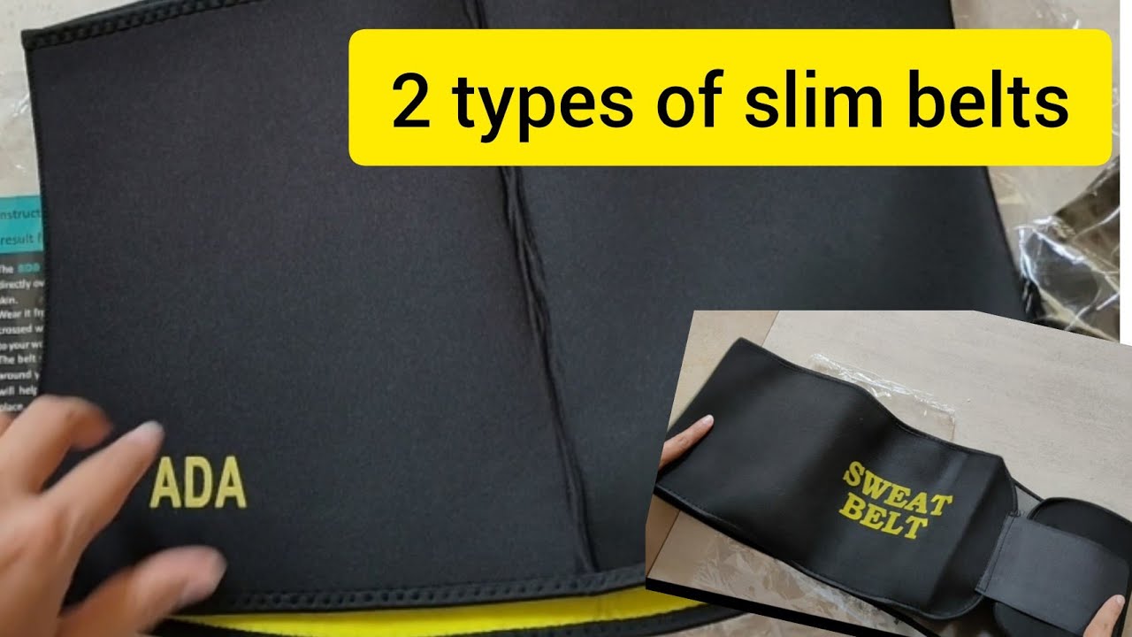 Sweat slim belt Unboxing||sweat shaper belt for men & women|waist fat burner body slimming belt
