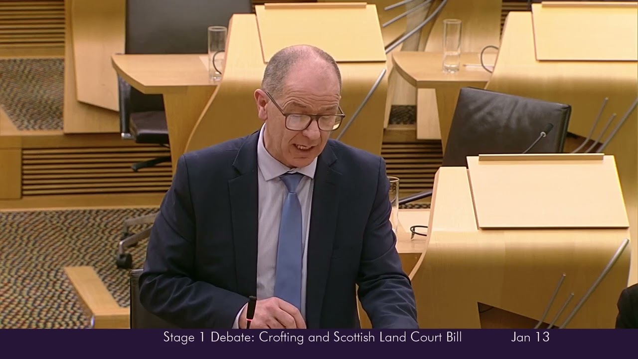 Stage 1 Debate: Crofting and Scottish Land Court Bill - 13 January 2026