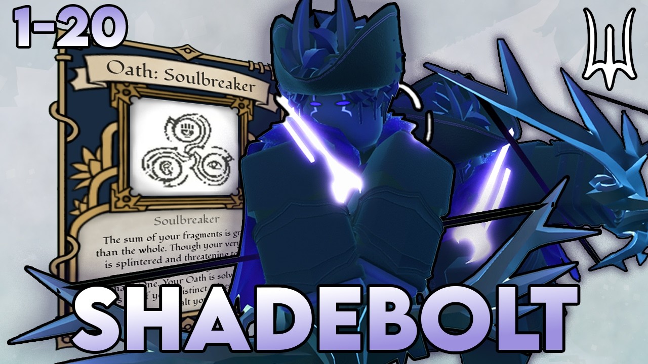The BEST Shadebolt Build Progression (1-20) | Deepwoken