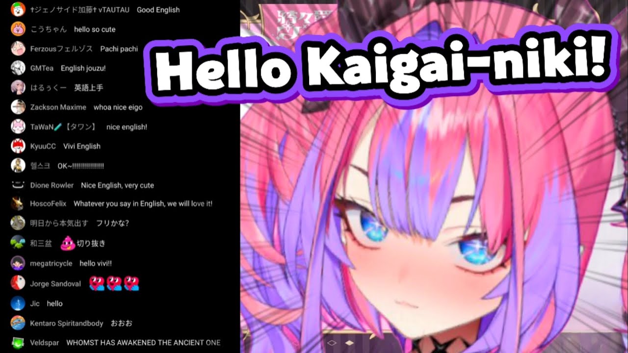 New Member Kikirara Vivi Really Knows How To Summon Overseas Viewers on Her Debut【Hololive】