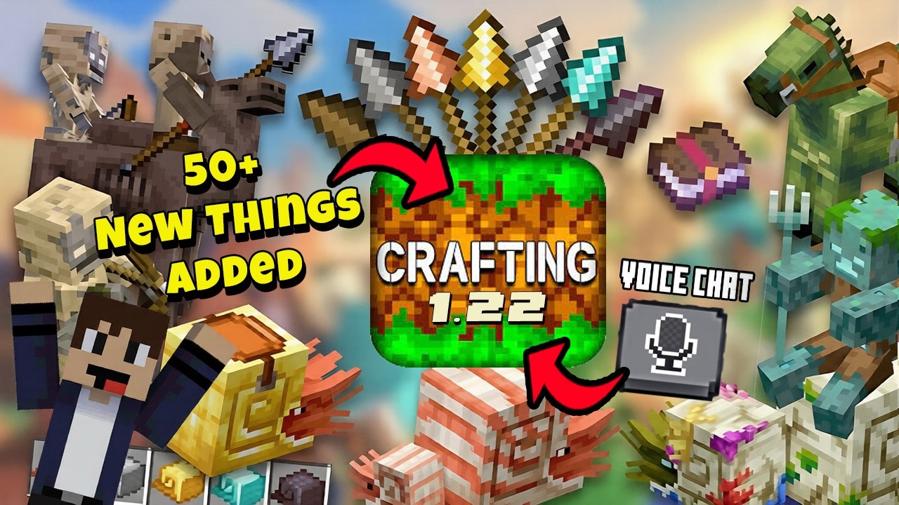 Crafting And Building 1.22 New Update Just Changed Everything! (50+ New Things) | Daosao Gamers