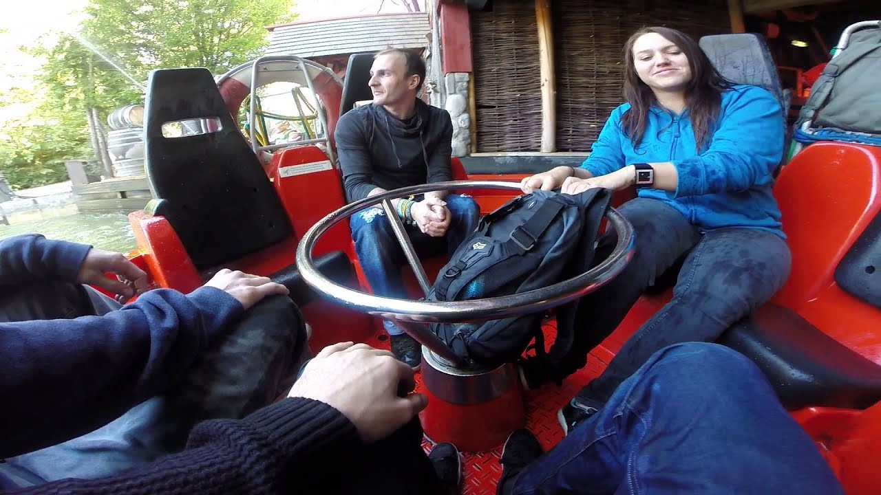 Europapark 2015 Fjord Rafting very wet Onride