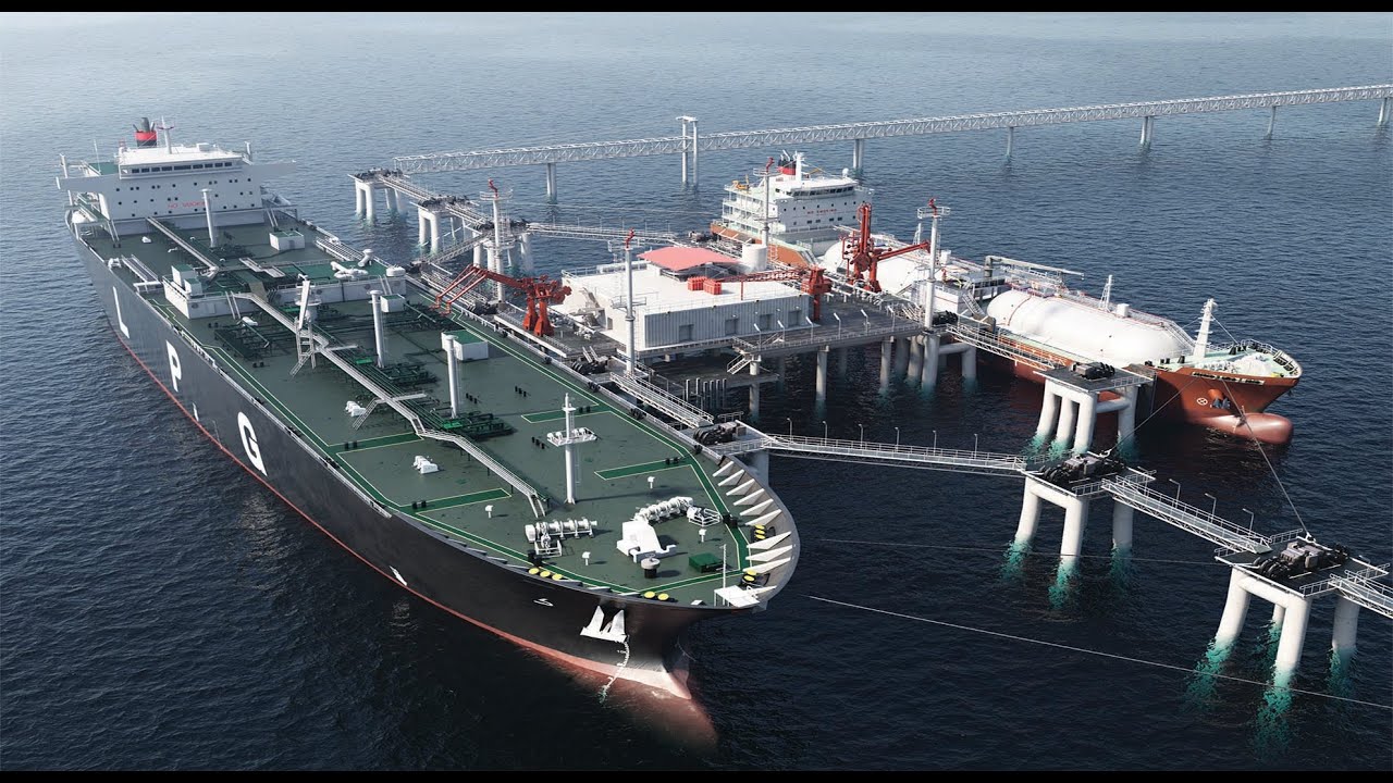 How Do Marine Gas Loading Arms Work? | Offshore Animation
