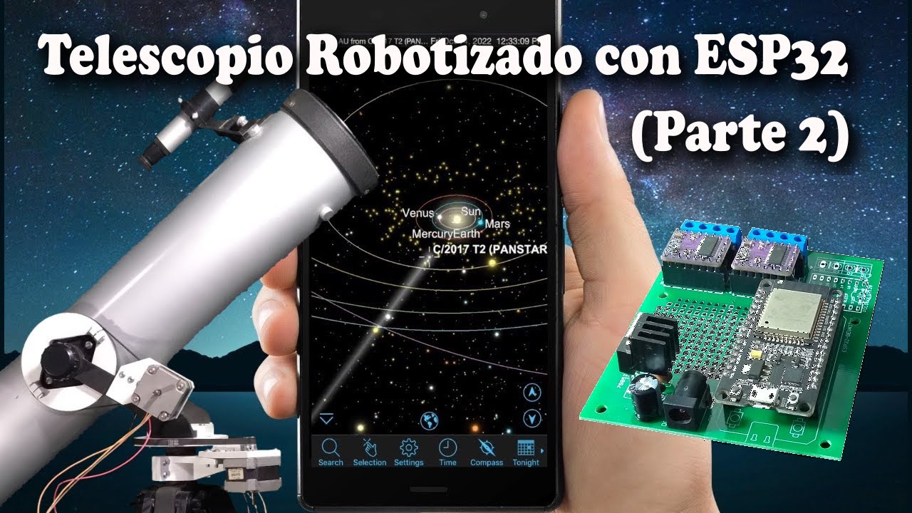 Telescopio OnStep SinapTec con ESP32 (Parte 2)