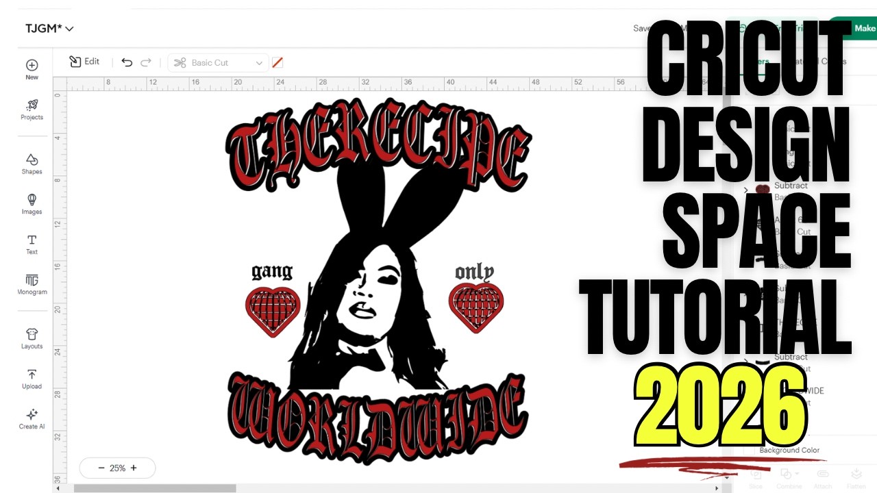 Мастер-класс по Cricut Design Space для начинающих 2026