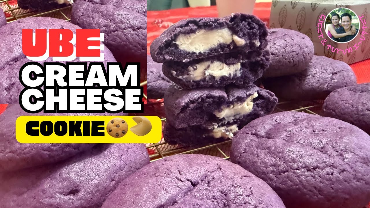 UBE (PURPLE YAM) CREAM CHEESE COOKIE