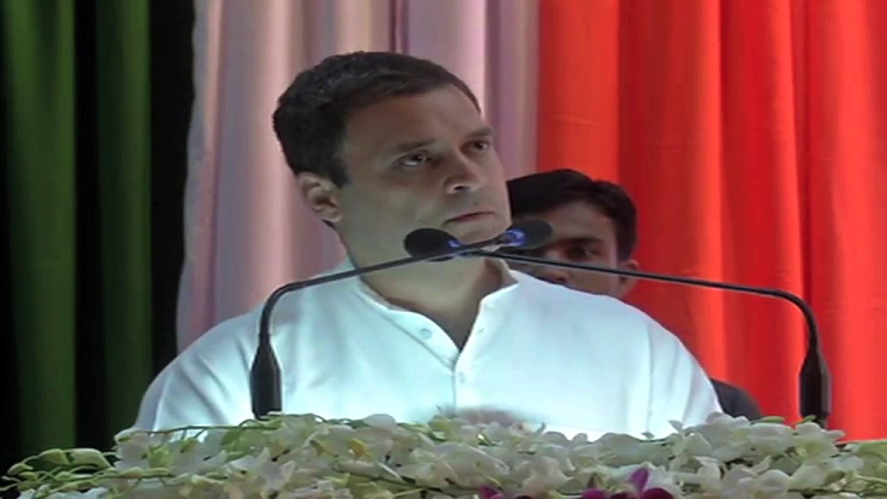 Congress VP speaking at the felicitation ceremony to mark the Centenary of the Champaran Satyagraha
